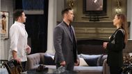 Tamara Braun, here as Days of our Lives' Ava, with Brandon Barash (ex-Stefan/ex-Jake) and Billy Flynn (Chad; now, Cane, Y&R), joins The Young and the Restless | Image: JPI